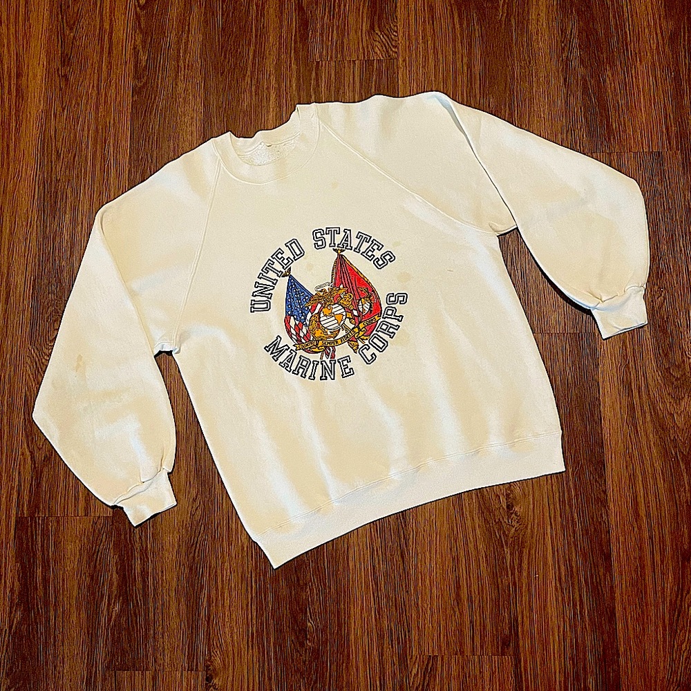 Vintage United States Marines Crewneck Sweatshirt